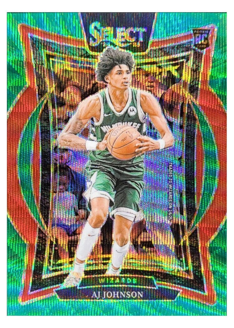 2024-25 Panini Select Base Set AJ Johnson #67 card