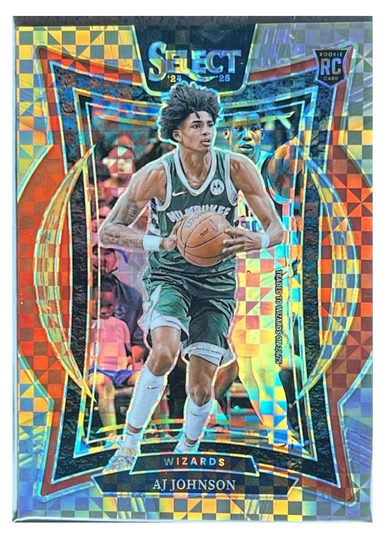2024-25 Panini Select Base Set AJ Johnson #67 card
