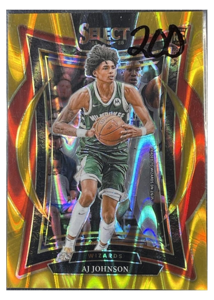 2024-25 Panini Select Base Set AJ Johnson #67 card