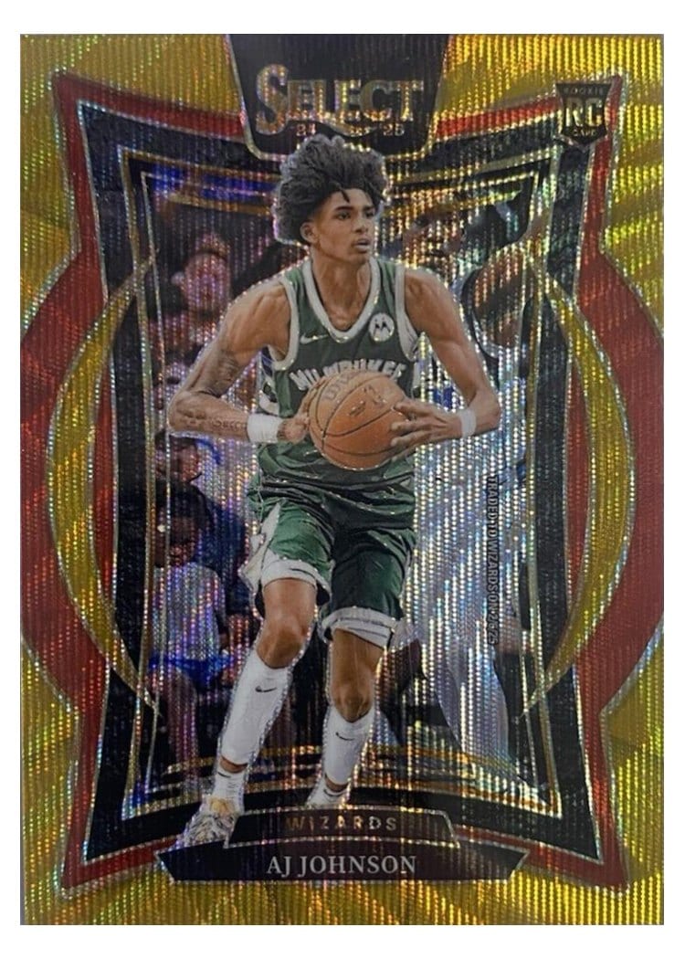 2024-25 Panini Select Base Set AJ Johnson #67 card