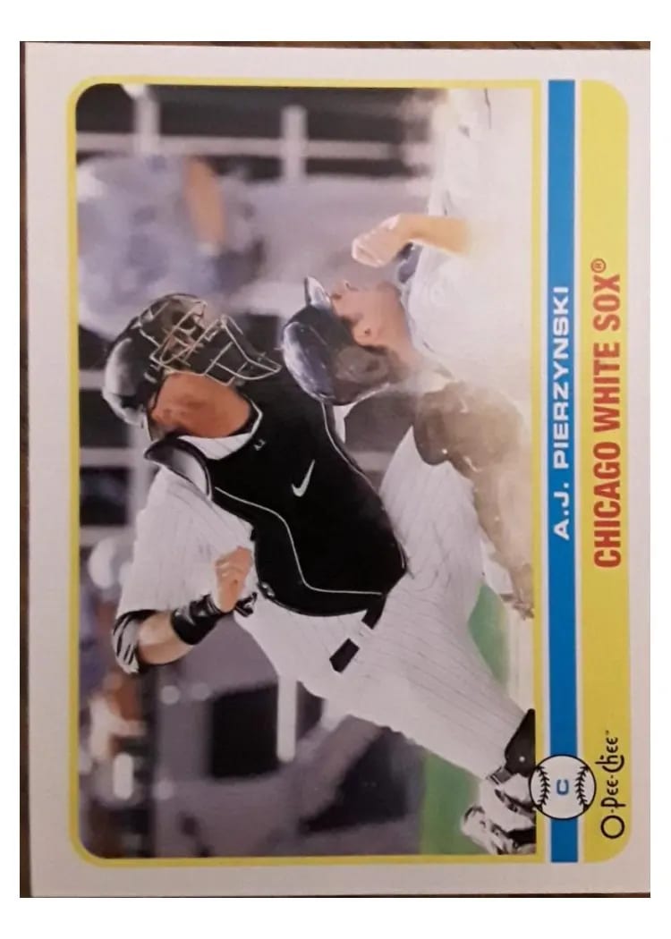 2009 Upper Deck O Pee Chee AJ Pierzynski #5 card