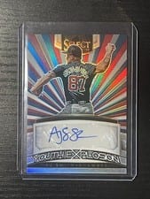 2023 Panini Select Youth Explosion Signatures AJ Smith-Shawver #YES-AS card