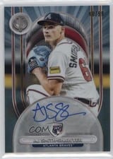 2024 Topps Tribute League Inauguration Autographs AJ Smith-Shawver #LIA-AJS card