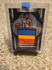 2024-25 Panini Obsidian Unbreakable Memorabilia Ajay Mitchell #UM-AMO