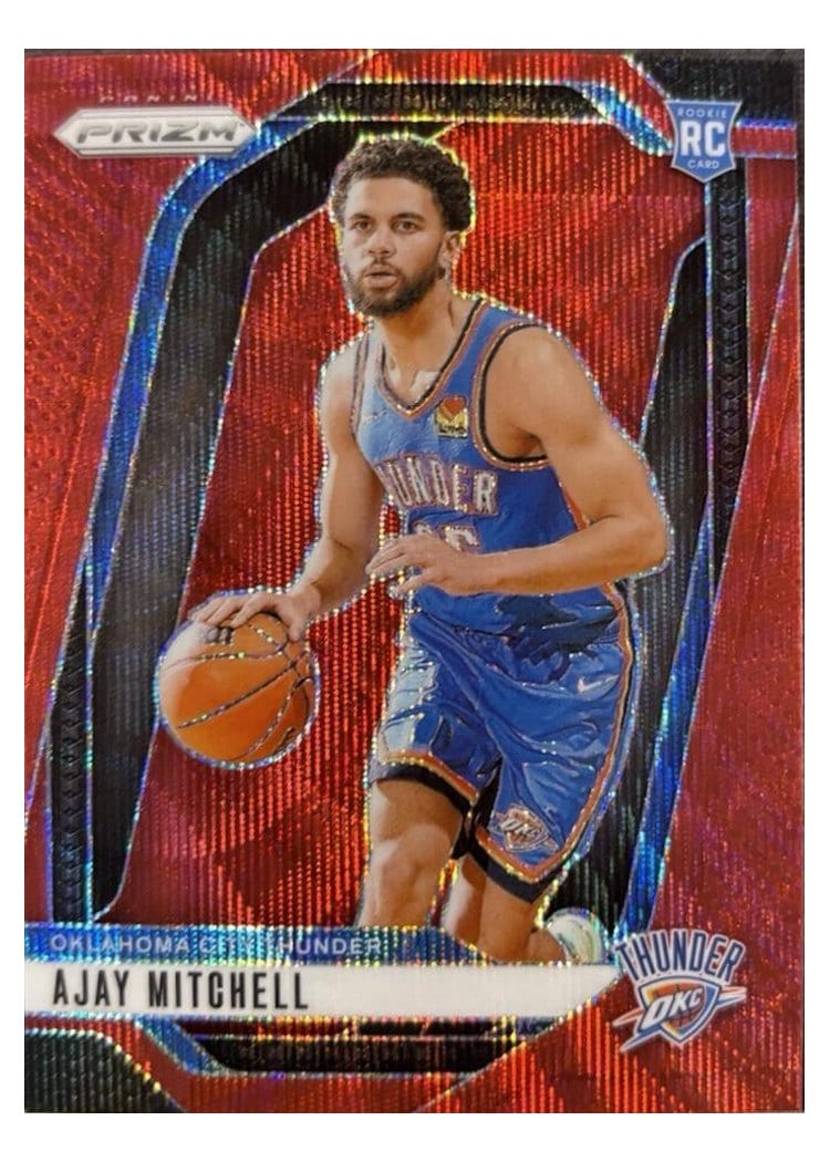 2024-25 Panini Prizm Base Set Ajay Mitchell #226 card