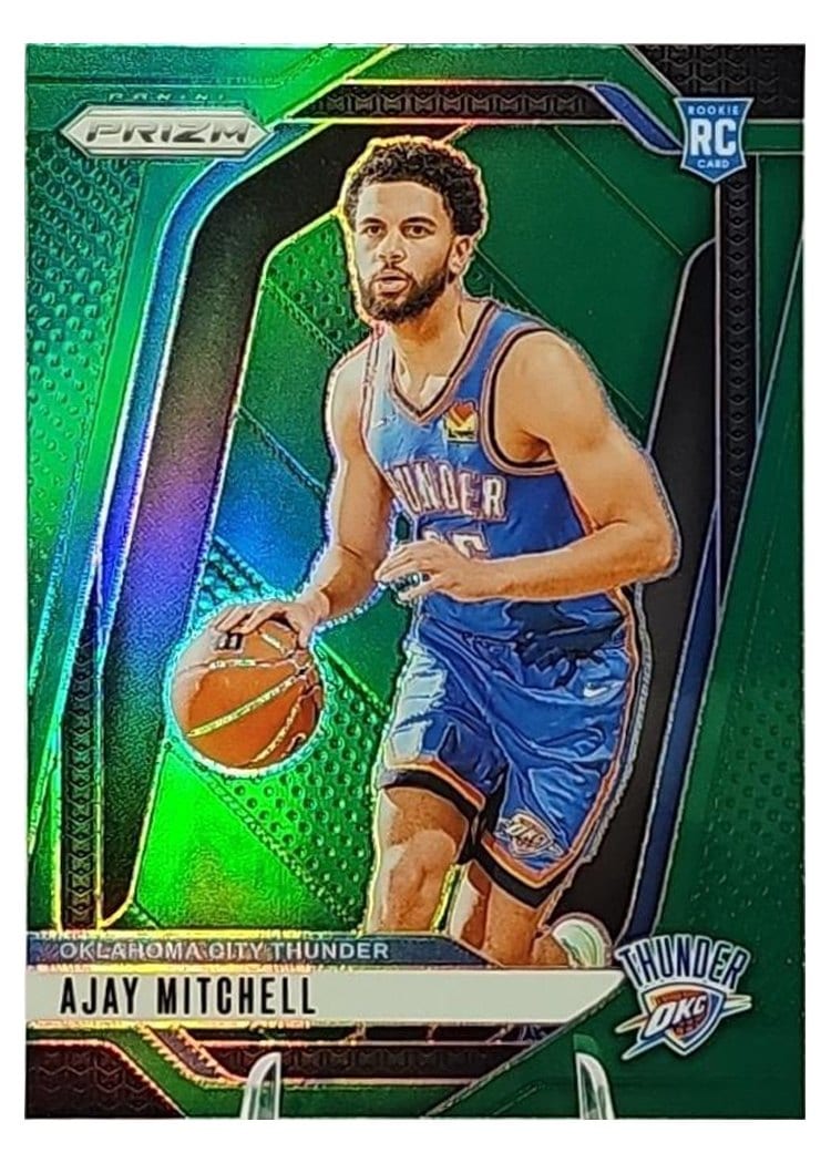 2024-25 Panini Prizm Base Set Ajay Mitchell #226 card