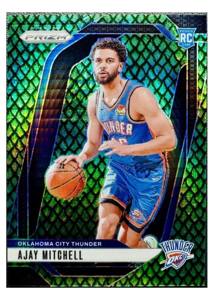 2024-25 Panini Prizm Base Set Ajay Mitchell #226 card