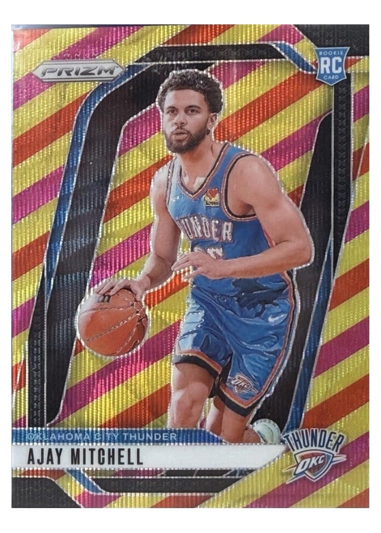 2024-25 Panini Prizm Base Set Ajay Mitchell #226 card