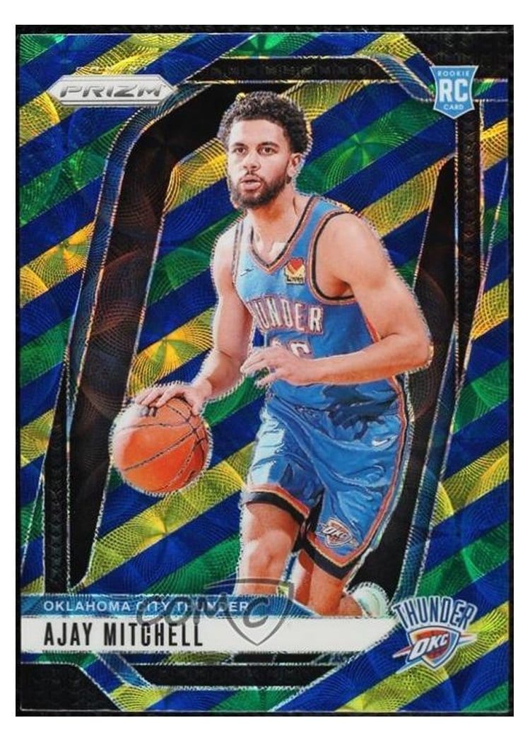 2024-25 Panini Prizm Base Set Ajay Mitchell #226 card