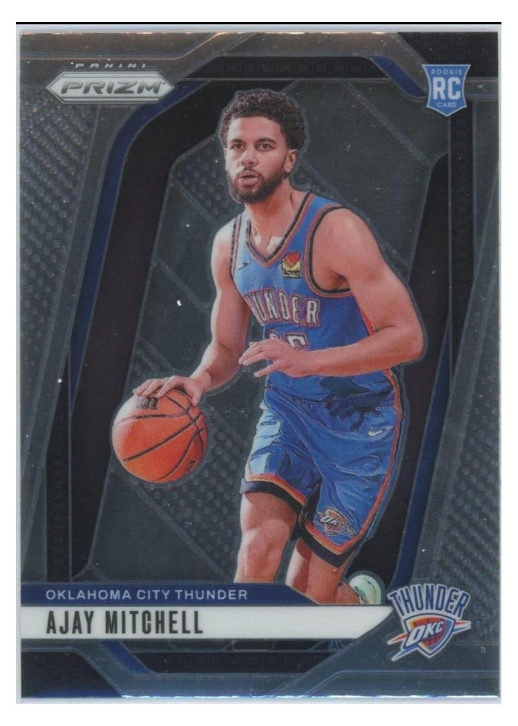 2024-25 Panini Prizm Base Set Ajay Mitchell #226 card