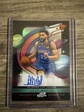 2025-26 Topps Cosmic Chrome First Flight Signatures Ajay Mitchell #FF-AM card