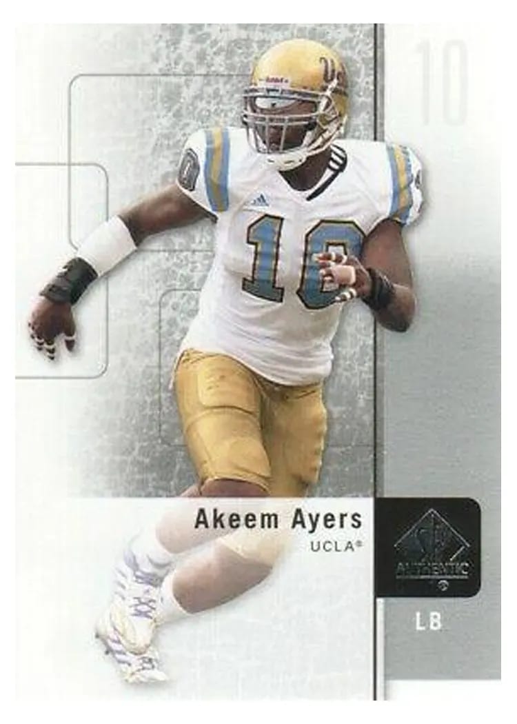 2011 SP Authentic Akeem Ayers #42 card