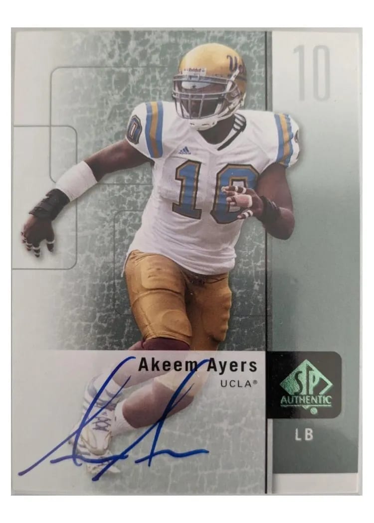 2011 SP Authentic Akeem Ayers #42 card