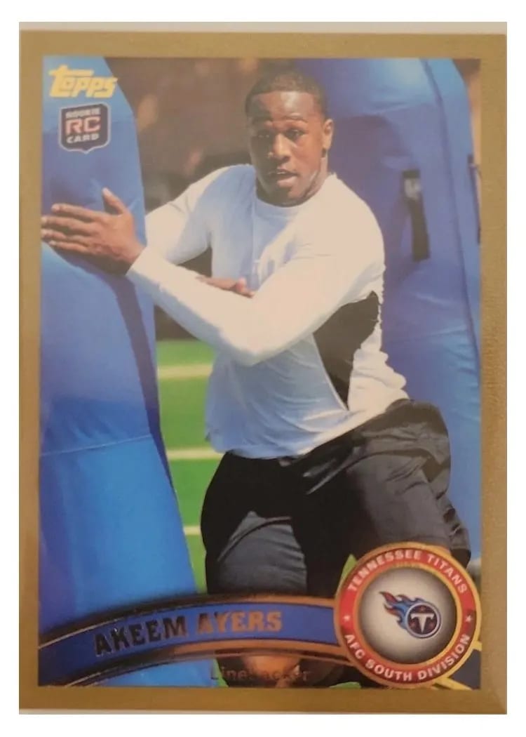 2011 Topps Akeem Ayers #41 card