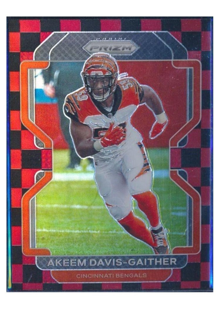 2021 Panini Prizm Base Set Akeem Davis-Gaither #275 card
