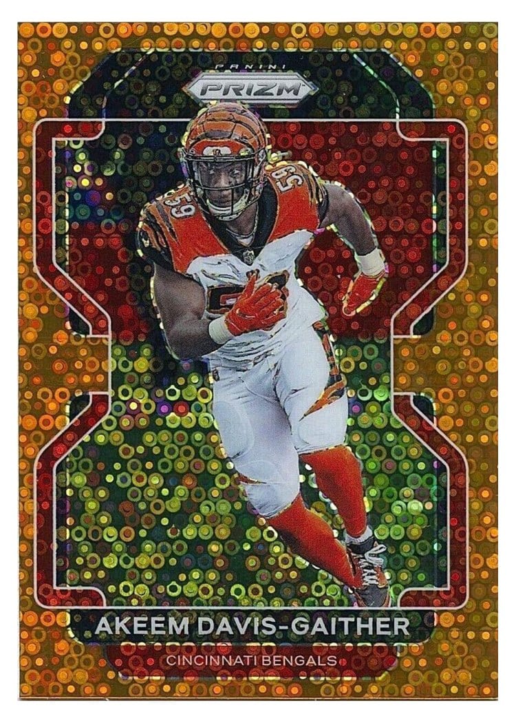2021 Panini Prizm Base Set Akeem Davis-Gaither #275 card