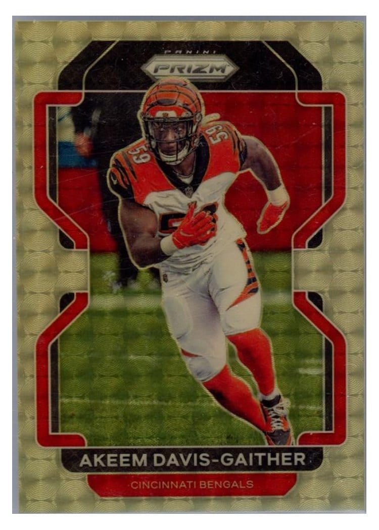 2021 Panini Prizm Base Set Akeem Davis-Gaither #275 card