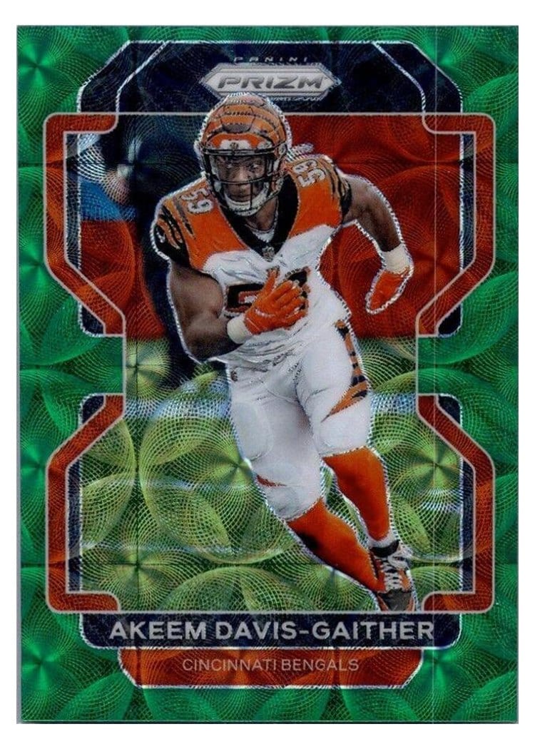2021 Panini Prizm Base Set Akeem Davis-Gaither #275 card
