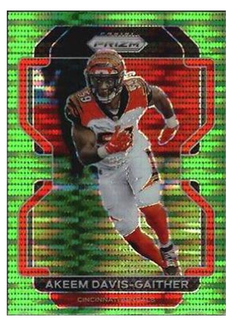 2021 Panini Prizm Base Set Akeem Davis-Gaither #275 card