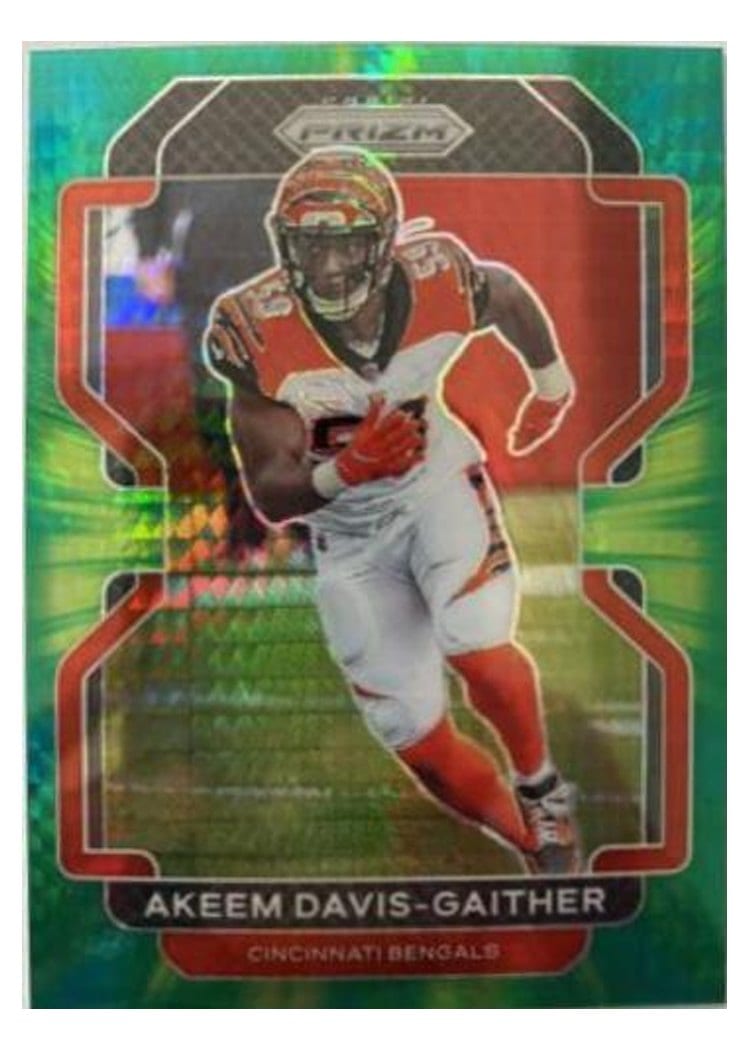 2021 Panini Prizm Base Set Akeem Davis-Gaither #275 card