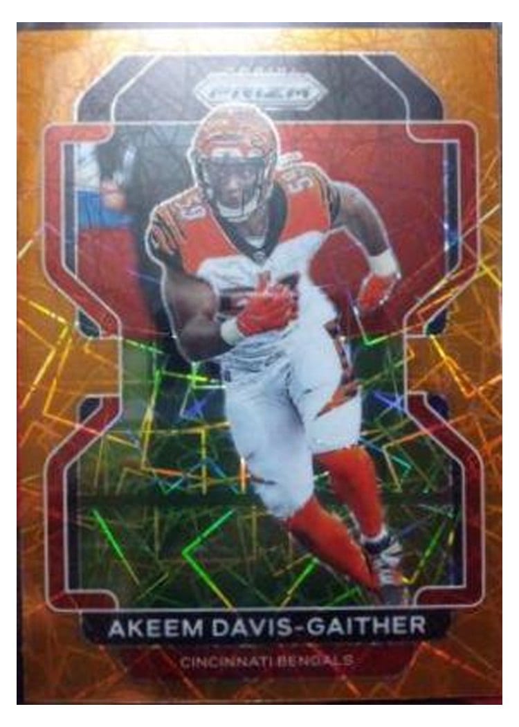 2021 Panini Prizm Base Set Akeem Davis-Gaither #275 card