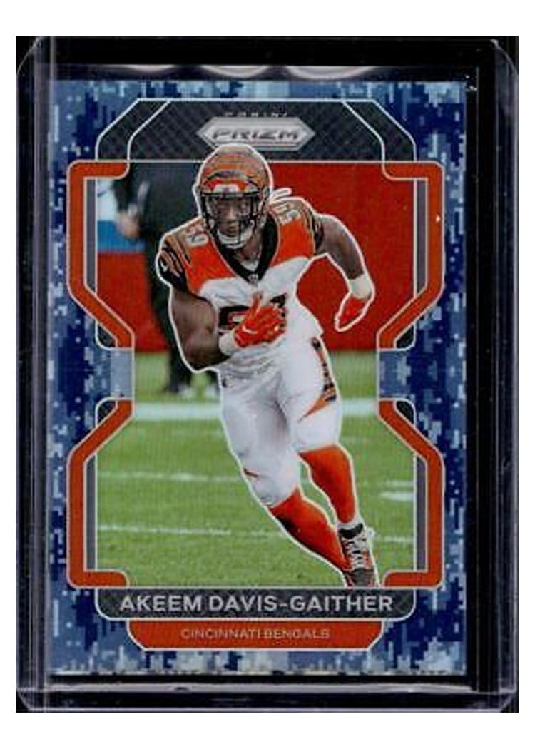 2021 Panini Prizm Base Set Akeem Davis-Gaither #275 card