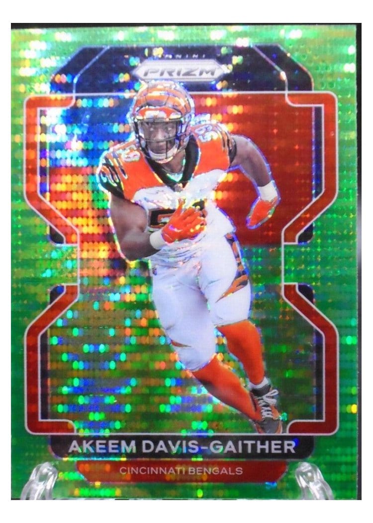 2021 Panini Prizm Base Set Akeem Davis-Gaither #275 card
