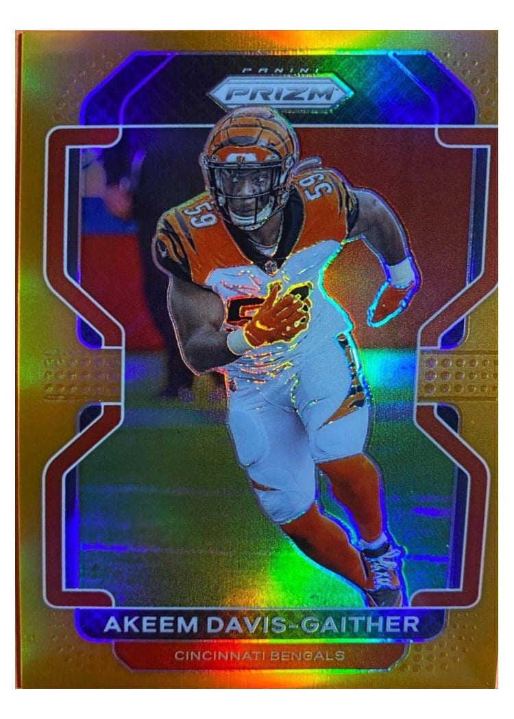 2021 Panini Prizm Base Set Akeem Davis-Gaither #275 card