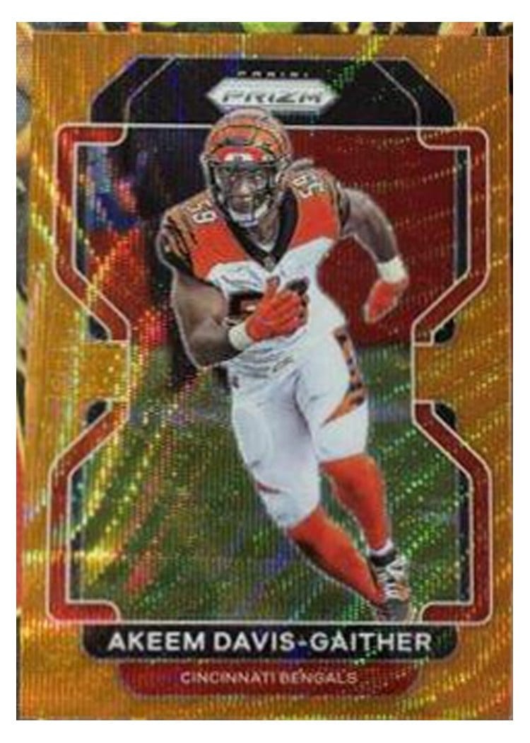 2021 Panini Prizm Base Set Akeem Davis-Gaither #275 card