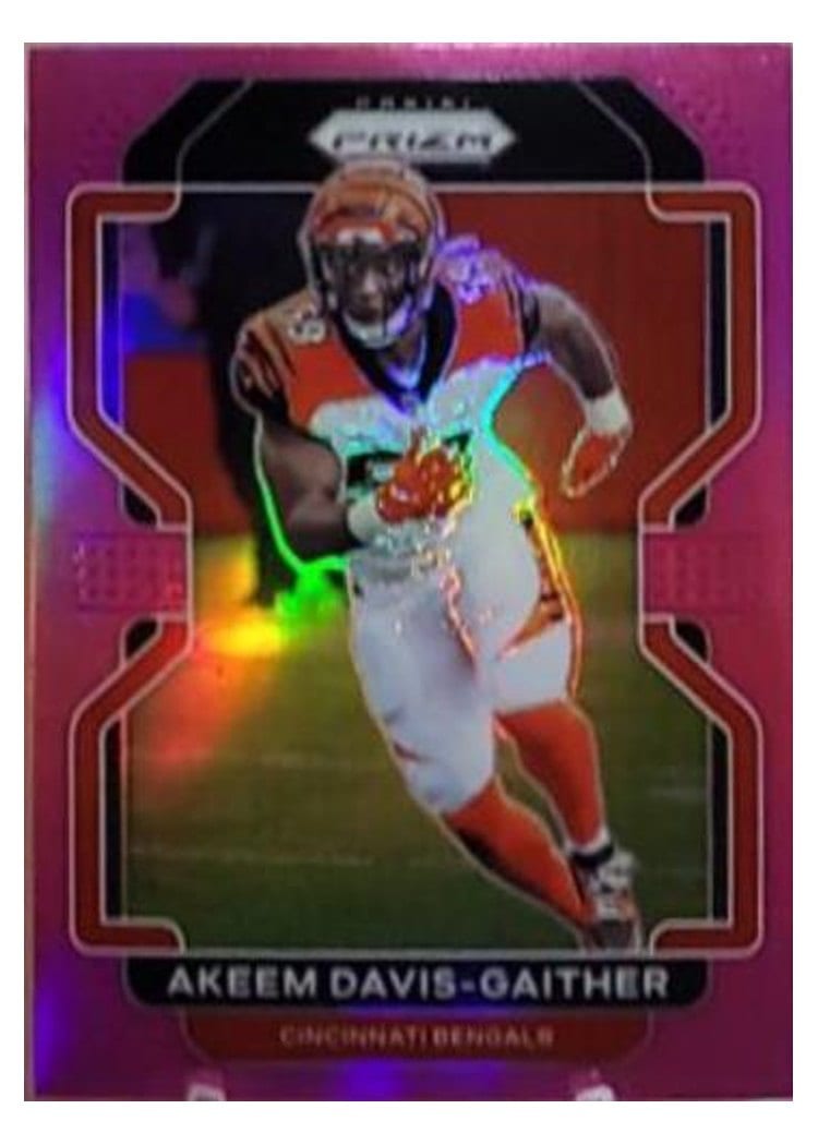2021 Panini Prizm Base Set Akeem Davis-Gaither #275 card