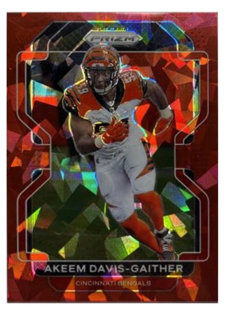 2021 Panini Prizm Base Set Akeem Davis-Gaither #275 card