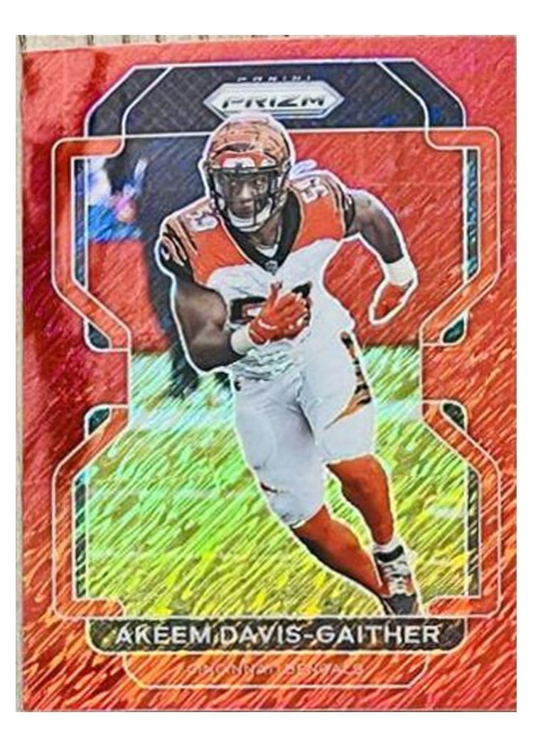 2021 Panini Prizm Base Set Akeem Davis-Gaither #275 card