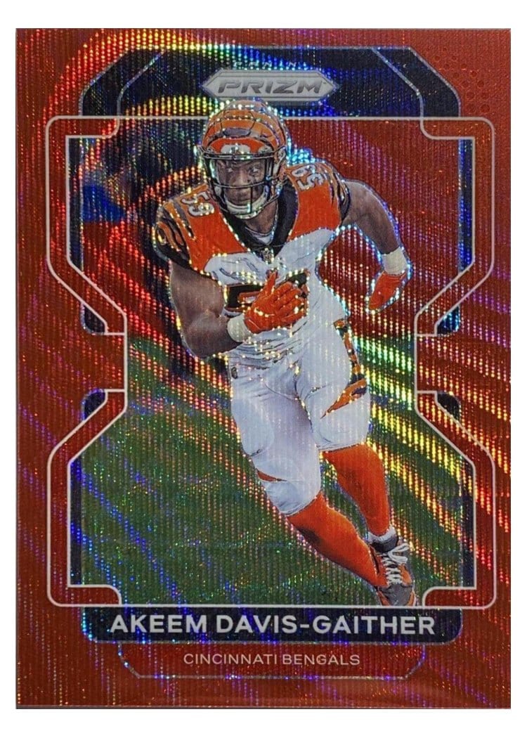 2021 Panini Prizm Base Set Akeem Davis-Gaither #275 card