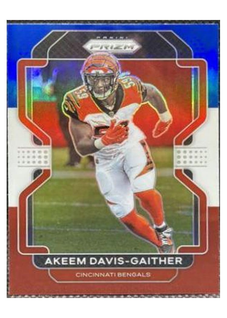 2021 Panini Prizm Base Set Akeem Davis-Gaither #275 card