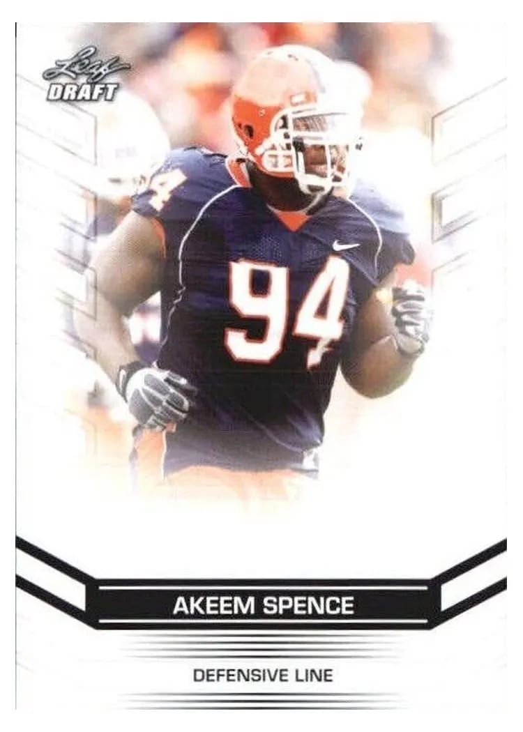 2013 Leaf Draft Akeem Spence #79 card