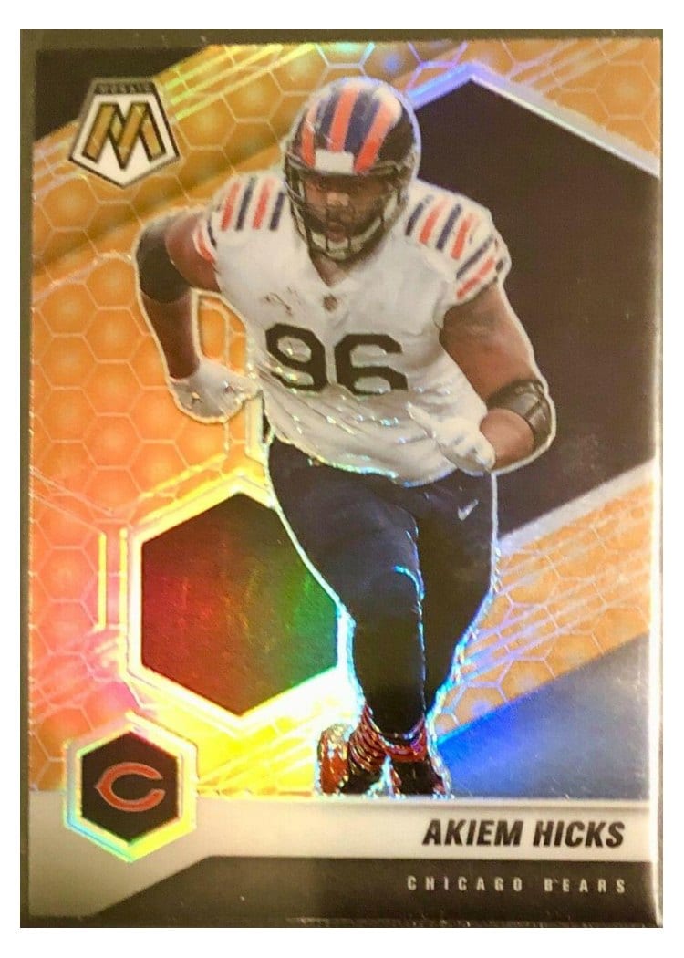 2021 Panini Mosaic Base Set Akiem Hicks #45 card