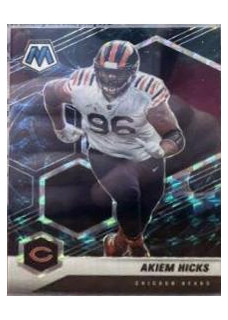 2021 Panini Mosaic Base Set Akiem Hicks #45 card