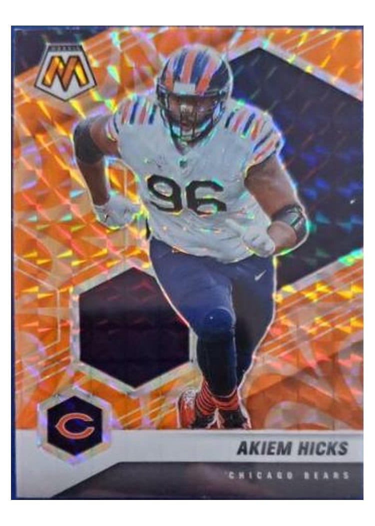 2021 Panini Mosaic Base Set Akiem Hicks #45 card