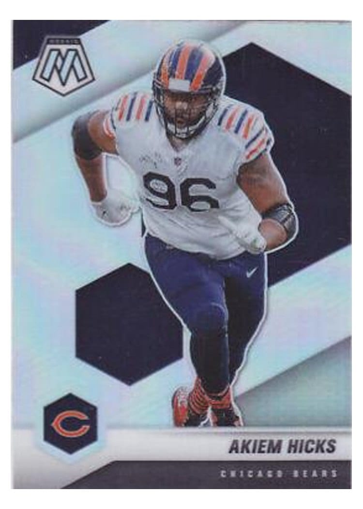 2021 Panini Mosaic Base Set Akiem Hicks #45 card