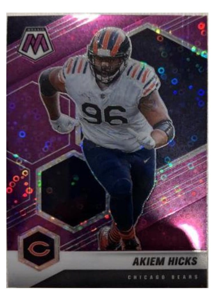 2021 Panini Mosaic Base Set Akiem Hicks #45 card