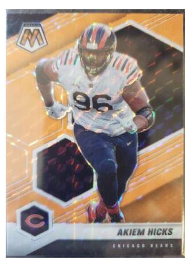 2021 Panini Mosaic Base Set Akiem Hicks #45 card