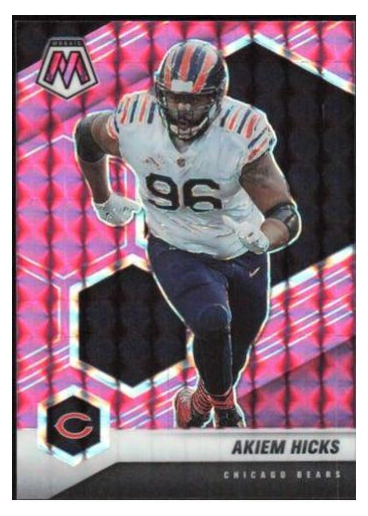 2021 Panini Mosaic Base Set Akiem Hicks #45 card