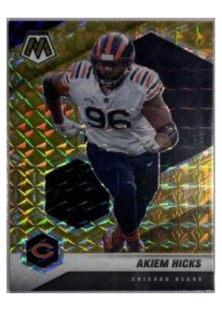 2021 Panini Mosaic Base Set Akiem Hicks #45 card