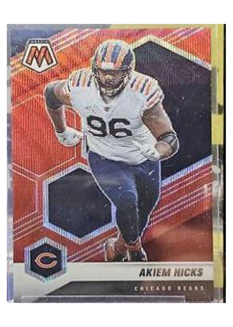 2021 Panini Mosaic Base Set Akiem Hicks #45 card