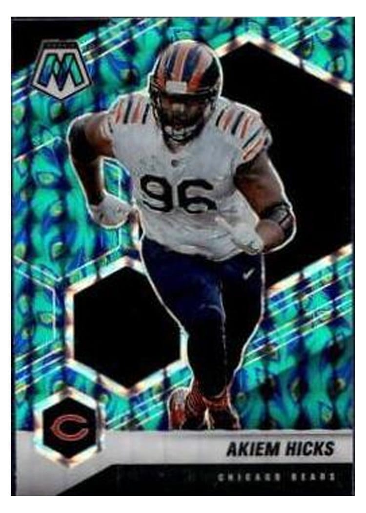 2021 Panini Mosaic Base Set Akiem Hicks #45 card