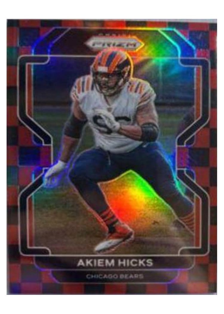 2021 Panini Prizm Base Set Akiem Hicks #162 card