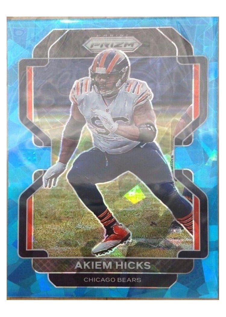 2021 Panini Prizm Base Set Akiem Hicks #162 card