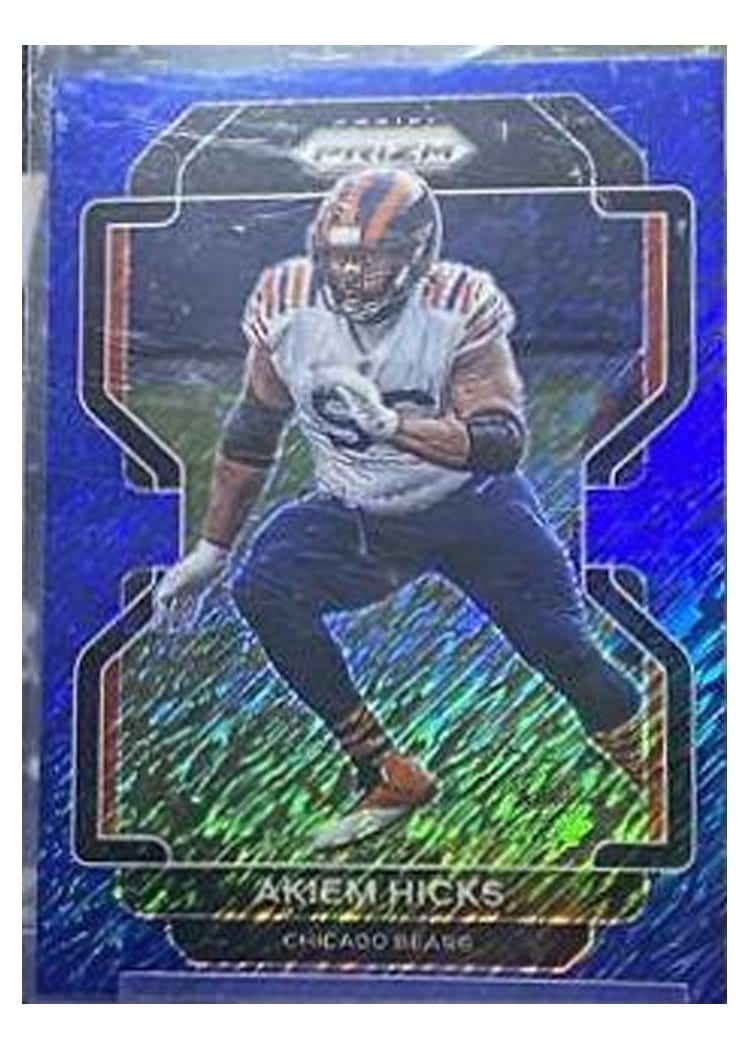2021 Panini Prizm Base Set Akiem Hicks #162 card