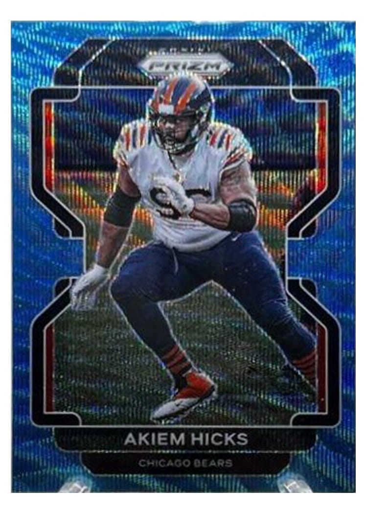 2021 Panini Prizm Base Set Akiem Hicks #162 card