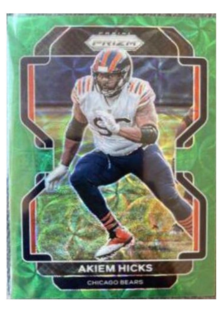 2021 Panini Prizm Base Set Akiem Hicks #162 card